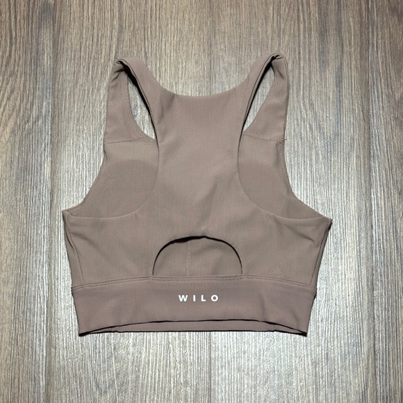 Wilo The Label Other - Wilo The Label Brown Seamless Sports Bra Medium High Support